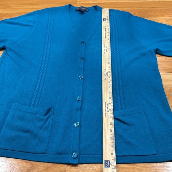 Maggie McNaughton  women’s button down cardigan sweater size 3X. - Picture 6 of 8